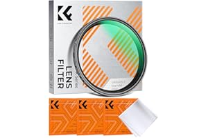 K&F CONCEPT Ø67mm Filtre Étoile 4/8 Points 2 en 1 Filtre Star Réglable Effets Spéciaux et Chiffon pour Objectif Appareil Photo (K Série)