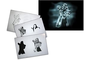 UMR-DESIGN Pochoir d'aérographie step by step bad ass aS - 080