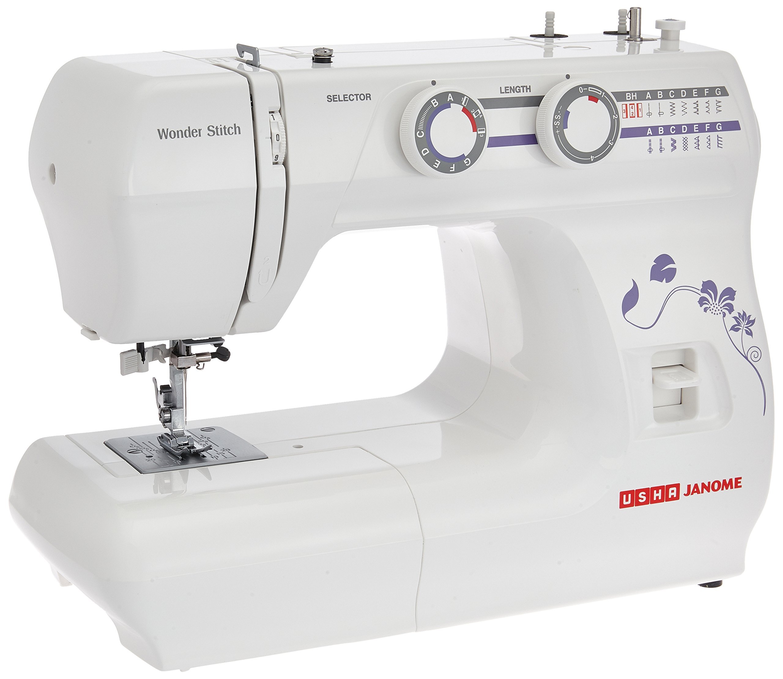 Usha Janome Wonder Stitch Sewing Machine Review with Free Sewing Kit and Lessons