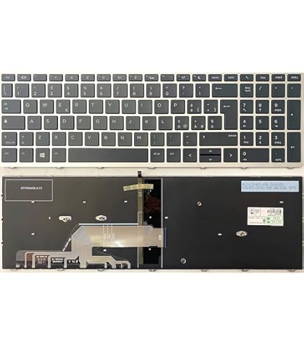Tastiera Italiana Nera Con Frame HP Probook 450 G5 455 G5 | 470 G5