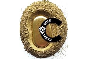 COLORBERRY Carat Collection GOLD – Epoxidharz Farbe für Epoxy Resin Art – Hochwertiges Mica Powder Pigment-Pulver für Resin Kunst Kunstharz Gießharz DIY Kunsthandwerk Schmuckherstellung – 50g