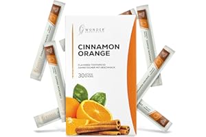WUNDER ZAHNSTOCHER Wonder Toothpicks - Single Pack (30x) - Flavoured Toothpicks - Chewing Gum Plastic-Free - Stop Nail Biting - Fresh Breath with Flavoured toothpicks - Teeth Cleaning to go - Sugar-Free, Vegan