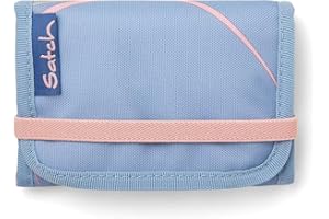 Satch Geldbeutel für Jungen und Mädchen mit Sichtfenster, Münzfach und Geldscheinfach