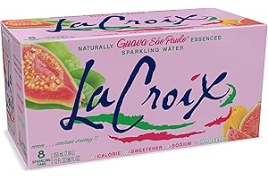 LA CROIX LaCroix Sprudelwasser, Guava Sao Paulo, 300 ml, 8 Stück