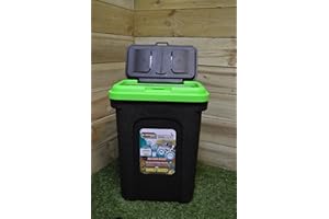 Kingfisher Boîte de Rangement pour Nourriture pour Animaux ou Oiseaux 30 l