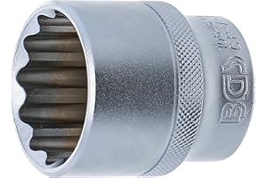 BGS 10646 | Steckschlüssel-Einsatz Zwölfkant | 12,5 mm (1/2") | SW 30 mm | CV-Stahl