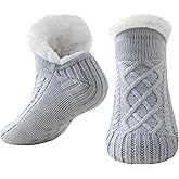 Niorasen Thermal Socks Men Women Christmas Gift 1/2 Pairs | Thermal Winter Socks, Non-Slip and Fat, Thermal Socks, Warm Fleec