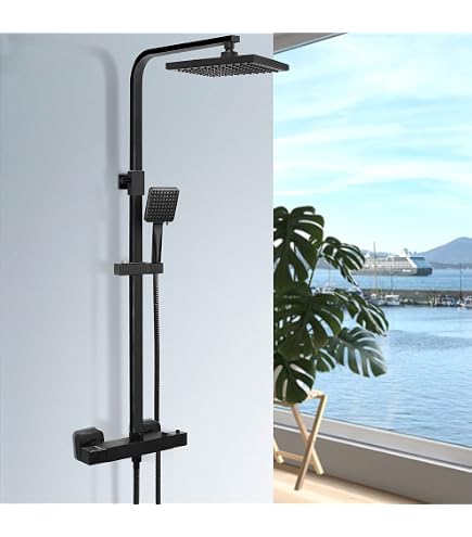 Chrome bath shower mxer tap wth 3 way round rgd rser ral kt waterfall – Artoft