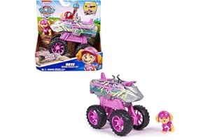 PAW PATROL PATRULLA CANINA - Pack Figura Skye Rescue Wheels y Vehículo Transformable Jet - Patrulla Canina Juguetes - 6069303 - Juguetes Niños 3 años + - Regalo Niño 3 años +
