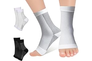 HAREWU 2 Paar Medizinische Kompressionsstrümpfe,Stützstrümpfe Kompressionssocken Damen & Herren,Orthopädische Kompressionssocken