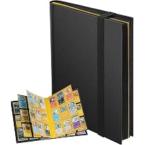 Pochette Cartes à Collectionner 42 Feuilles - 756 Pochettes Transparentes Renforcées - Pokémon, Yu-Gi-Oh, MTG