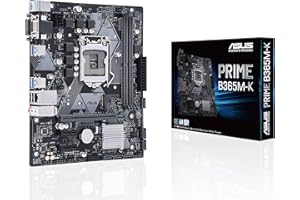 ASUS Prime B365M-K LGA 1151 (Emplacement H4) Micro ATX - Cartes mères (DDR4-SDRAM, DIMM, 2133, 2400, 2666 MHz, Dual, 32 Go, Intel)