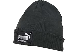 PUMA Work WEAR Men Ladies Beanie, czapka z dzianiny, zimowa czapka ze zintegrowaną wyściółką termiczną do uszu