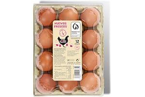 DIA Huevos frescos categoría A clase L estuche 12 uds