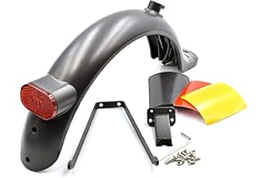 myBESTscooter - Guardabarros Trasero para Xiaomi M365 1S Essential Pro 2 Mi3 Patinete eléctrico