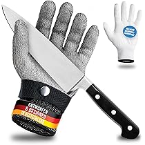 Anti-Cut Maliënkolder Handschoenen Rvs Veiligheidshandschoenen Voor Slager Werke Anti-Cut Maliënkolder Handschoenen Rvs Veiligheidshandschoenen Voor Slager Werke