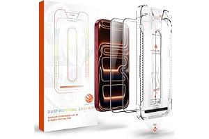 Jurqqer Skärmskydd för iPhone 18 Pro, 2-Pack