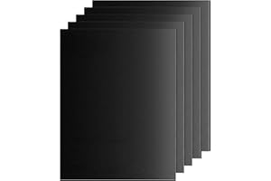 SPGOOD Lot de 5 Tapis de Cuisson pour Barbecue - 40 x 32 cm - Tapis en téflon, Anti-adhérent sans PFOA - Résiste à des Températures Allant Jusqu'à 260 °C