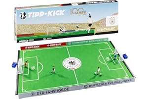 TIPP-KICK DFB Classic Spiel – 100 Jahre DFB Sonderedition Fussball Set mit Kickern & Torhütern im Heim- & Auswärtstrikot der dt. Nationalmannschaft