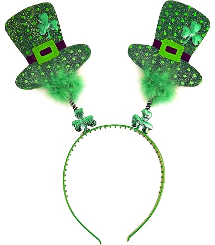 St. Patrick’s Day Rosette Abzeichen – Grün-weiß-gold Mit Kleeblatt, Perfekt Für Kostüme & Party-Deko
