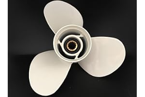 ITACO Moteur de bateau T40-04070000 Hélice pour Parsun HDX Makara T40 T30 BM T36J T40J F30 F40 F60 Moteur hors-bord