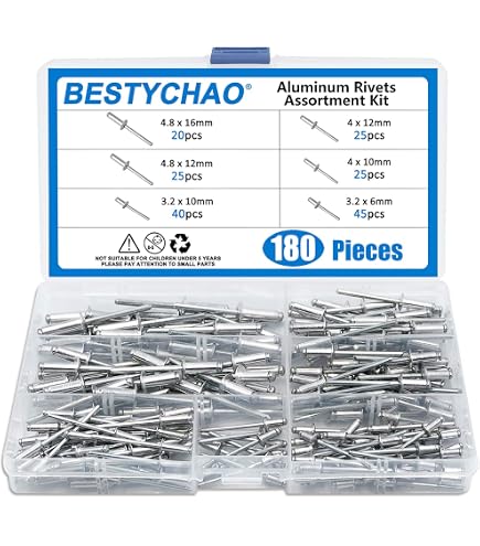 GESIPA | Set di pinze rivettatrici Nietboy NTS con 100 rivetti ciechi Ã