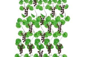 Dball 5 sztuk sztucznych winogron kiście sztuczne winogrona sztuczne winogrona sztuczne winogrona do dekoracji realistyczna symulacja sztuczne winogrona na imprezę rekwizyty fotograficzne