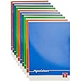 Pigna Colours, Quaderno Formato A4, Rigatura 4M, Quadretti 4 mm per 4° e 5° Elementare Medie e Superiori, Carta 80G/Mq, Pacco