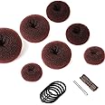 Keiby Citom - Set per chignon, 7 pezzi, per chignon a ciambella, con 5 elastici per capelli, 20 forcine per capelli chignon, 