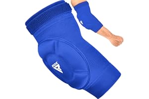 RDX Coudière Boxe MMA Muay Thai, Approuvé par SATRA Soutien Coude, Kontact Sport Arts Martiaux Combat Compression Elbow Pads, Volleyball Lutte Basketball MTB Musculation Protection, Hommes Femmes