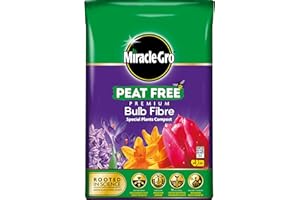 Miracle-Gro 119785 Premium Bulb Fibre Compost, PEAT FREE, 20 Litre Bag, (New 2020 Range), Purple