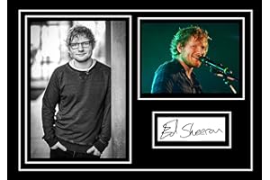 SIGNED BY THE STARS STUNNING QUALITY ED SHEERAN SIGNED/AUTOGRAPHED PHOTO