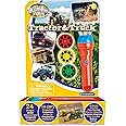 Brainstorm Toys Tractor & Truck Torch and Projector – 24 Vehicle Images, Projects Clear Pictures up to 1 Metre Wide, Interactive Educational Kids Flashlight Toy