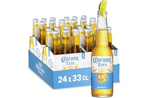 Corona Cero Bière 0.0% Pack 24 Bouteilles 33cl