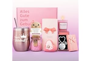 Tixlux Geschenk für Frauen, Alles Gute zum Geburtstag Geschenkset, liebevolles Geburtstagsgeschenk für Freundin, Schwester, Ehefrau, Mutter, perfekt für Geburtstag, Überraschung & mehr