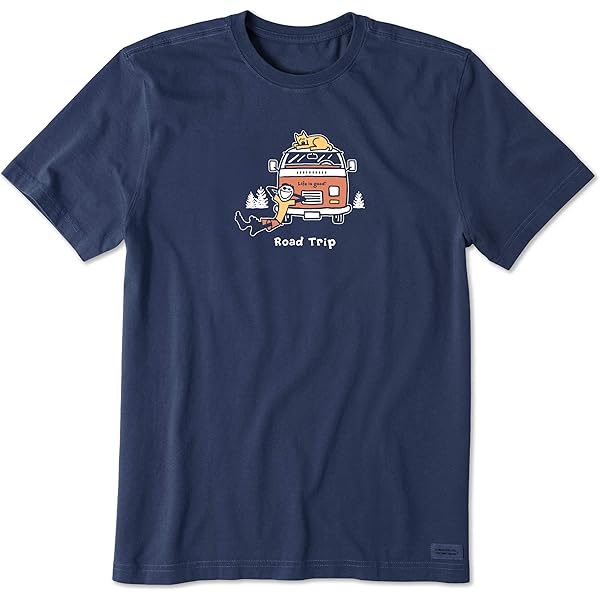 Life Is Good LS Shirt Crusher Lite Tee LIFE CAN BE IN TENTS 94 Chest48