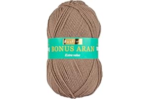 Sirdar Hayfield Bonus Aran Yarn, Fawn (571), 100g