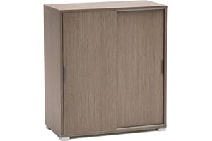 MeMi Me204RG Scorrevole, Legno, Rovere Grigio, 38x75x85 cm