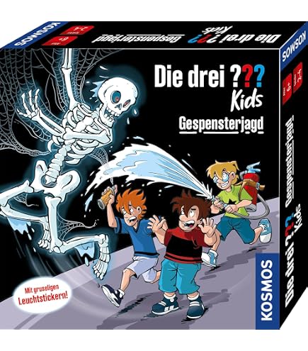 Kosmos Die Drei 741792 – Gioco Di Carte Investigativo Per Bambini – 2-6 Giocatori, Età 8+ – I Tre Punti Interrogativi, Gioco Da Ragazzi - 2