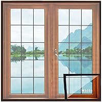 Lifekrafts Premium Quality, 120 GSM Fiberglass Window Mosquito Insect Net with Strong Self Adhesive Hook and Pre…