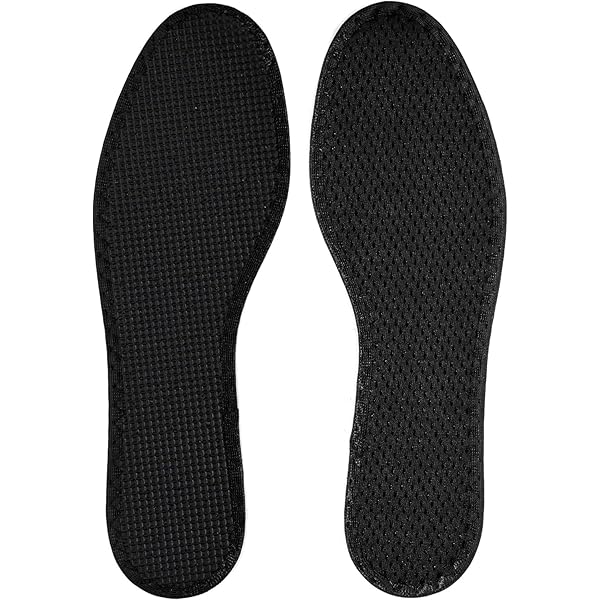 SULPO Schweißeinlagen 2 Paar - Aktivkohle Einlegesohlen Gegen Schweißfüße, Größe 48