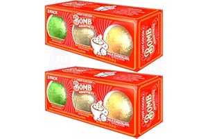 PVL TRADE Flavoured Hot Chocolate Bombs Gift Set (2 x Peppermint, 2 x Salted Caramel, 2 x Milk Chocolate)