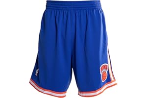 Mitchell & Ness - Short NBA New York Knicks 1991-92 Swingman Road Bleu pour Homme