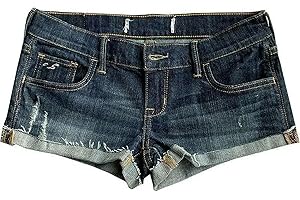 Baitang Gym Shorts for Women Women's Low Tight Curled Denim Shorts Summer Girl Street Casual Hip Wrap Mini Shorts Female