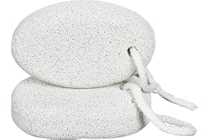 FLZONE 2 Pezzi Pietra Pomice Naturale，Lava Pedicure Tools, Foot Care Scruber Usato per rimuoveredel Callo della Pelle Dura per Piedi e Mani.