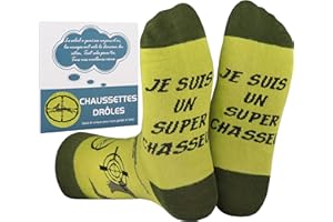 Merclix Chaussettes Humour Homme 43-46 Idée Cadeau Homme Noel Fête des Pères Anniversaire Cadeau Rigolo Humoristique Cadeau Papa Grand Pere Ado Garçon