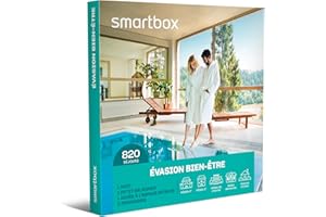 SMARTBOX - évasion bien-être - Coffret Cadeau Séjour Bien-êtreðŸ’† - 1 nuit avec petit-déjeuner et accès à l'espace détente pour 2 personnes