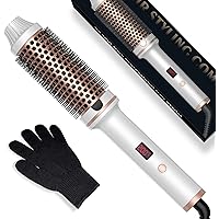 UMIGA Heißluftbürste 38 Mm – 3-in-1 Thermo-Bürste, 150-180°C, Ionen, Für Locken & Glätten