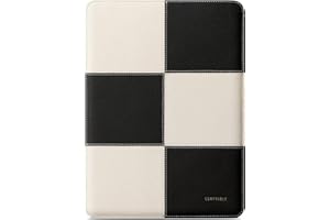 Comfyable Pokrowiec na laptopa 13 cali, precyzyjnie kompatybilny z MacBook Pro M2 2022 M1 2020-2016 i Mac Air M4 2025 A3240 M3 M2 2022 M1 2020, ochronne etui pokrowiec z prawdziwej skóry