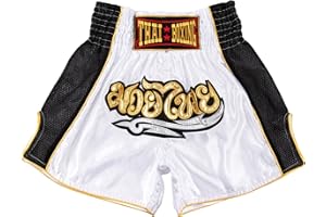 MUAY NATION Muay Thai Shorts for Men Women Slim Cut MMA Boxing Shorts Training Kickboxing Clothing Martial Arts Trunks